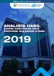 Analysis for The Survey Results of Data Requirement of Sulawesi Utara Province 2019