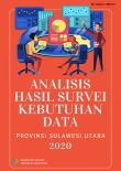 Analysis of The results of Sulawesi Utara Province Data Needs Survey 2020