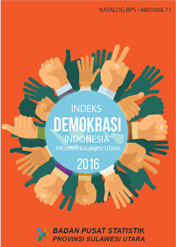 Indonesia Democracy Index Sulawesi Utara Province 2012-2016