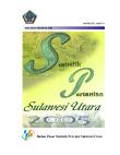 Statistik Pertanian Provinsi Sulawesi Utara 2005