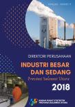 Company Directory Directory of Large and Medium Industry Companies in Sulawesi Utara Province 2018