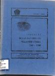 Profile Of Large And Medium Industries In Sulawesi Utara 1993-1998