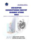 Indikator Kesejahteraan Rakyat Sulawesi Utara Tahun 2003