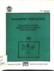Statistik Pertanian Sulawesi Utara 1991