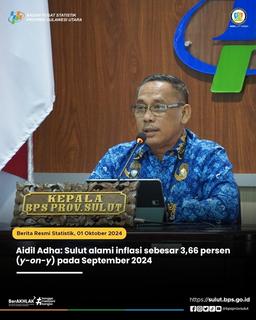 Rilis Berita Resmi Statistik - 01 Oktober 2024