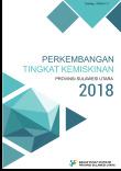 Development of Poverty Rate of Sulawesi Utara Province 2018