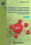 Statistik Nilai Tukar Petani Provinsi Sulawesi Utara 2009