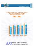 Gross Regional Domestic Product of North Sulawesi Province According to the 1993-2003 