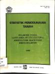 Land Use Statistics Of Sulawesi Utara Province 1992