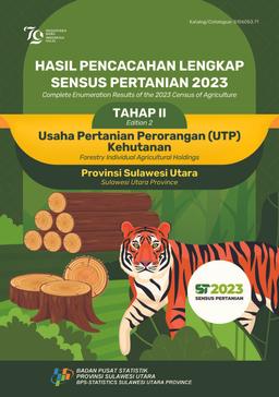 Hasil Pencacahan Lengkap Sensus Pertanian 2023 - Tahap II Usaha Pertanian Perorangan (UTP) Kehutanan Provinsi Sulawesi Utara