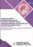 Sampling Error Of Estimation Result Of Inter-Censal Agricultural Survey 2018 Of Sulawesi Utara Province