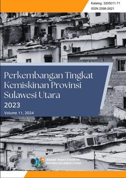 Development Of Poverty Rate Of Sulawesi Utara Province 2023