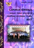 Laporan Kinerja Badan Pusat Statistik Provinsi Sulawesi Utara 2017