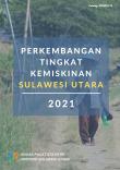 Perkembangan Tingkat Kemiskinan Sulawesi Utara 2021